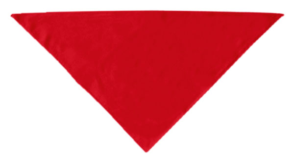 Plain Bandana Red Large