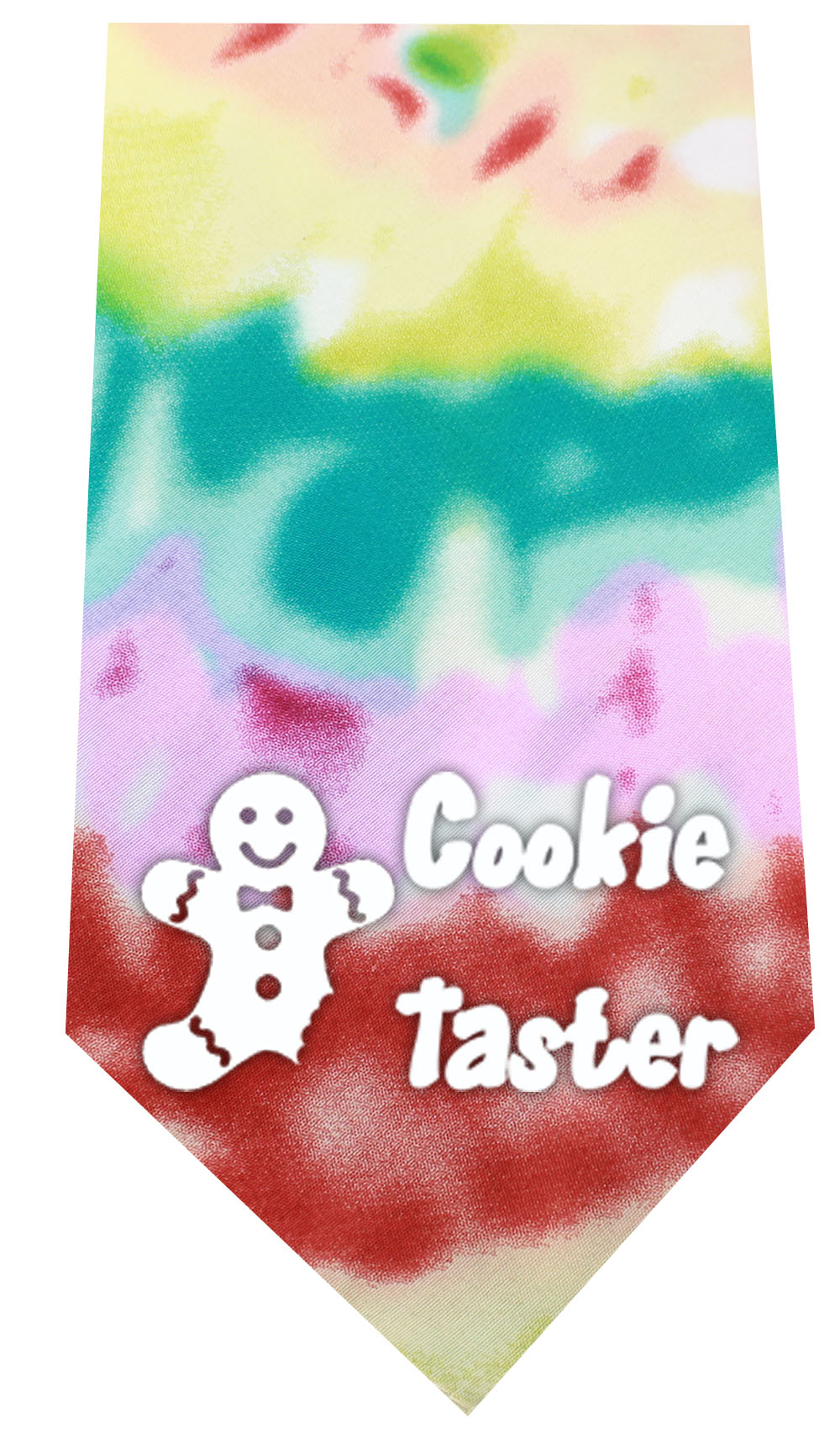 Cookie Taster Screen Print Bandana Tie Dye