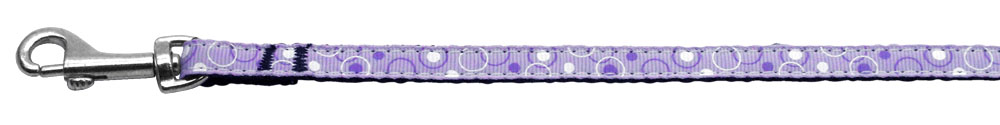Retro Nylon Ribbon Collar Lavender 3/8 wide 4Ft Lsh