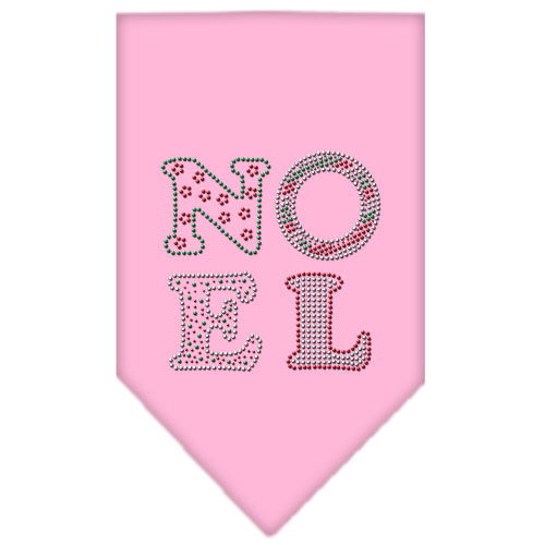 Noel Rhinestone Bandana Light Pink Large