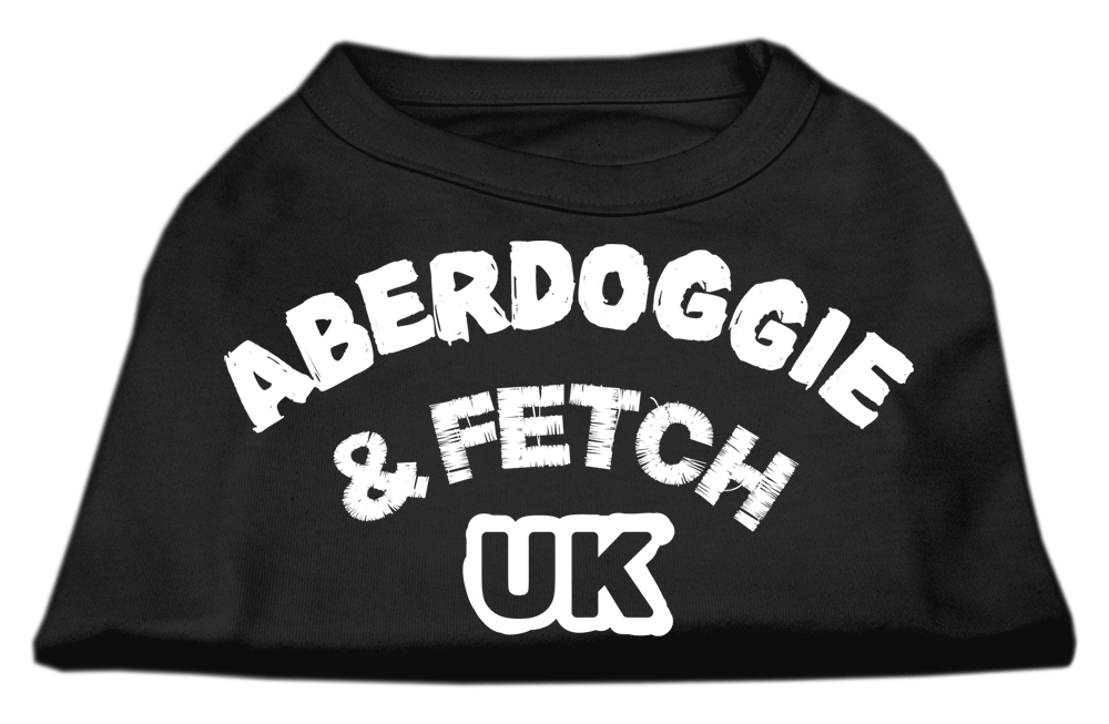 Aberdoggie UK Screenprint Shirts Black XS