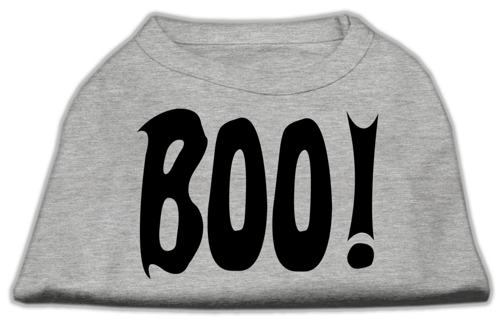 BOO! Screen Print Shirts Grey XL