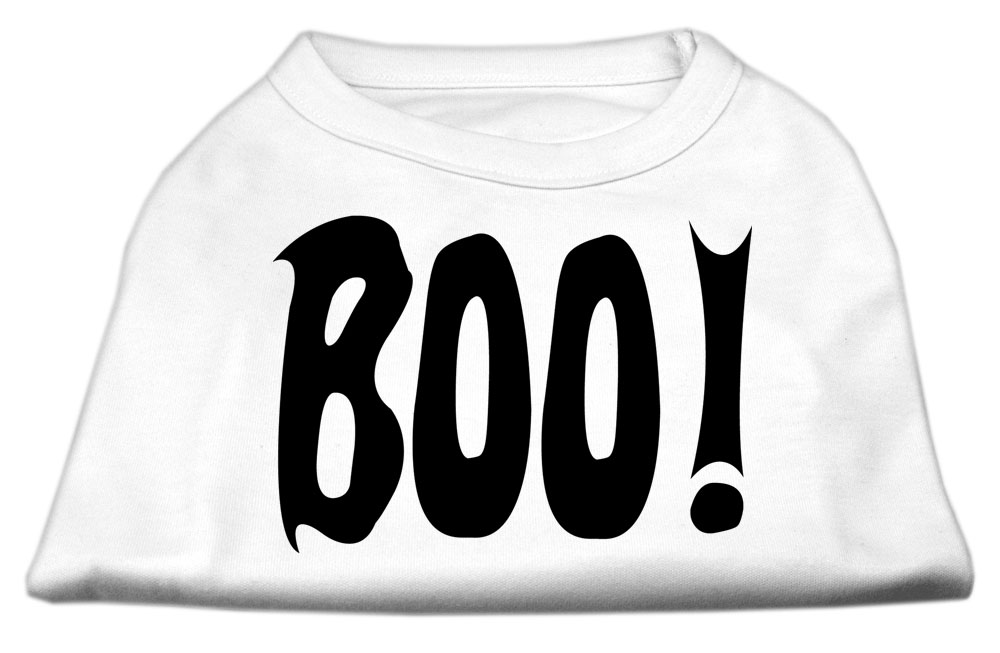 BOO! Screen Print Shirts White XXL