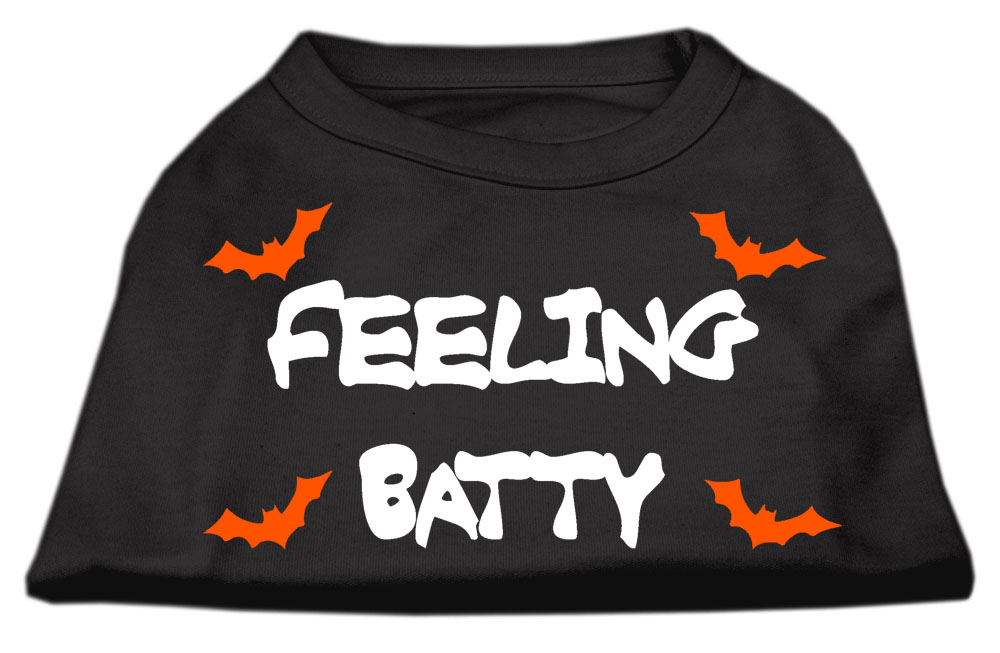 Feeling Batty Screen Print Shirts Black XL
