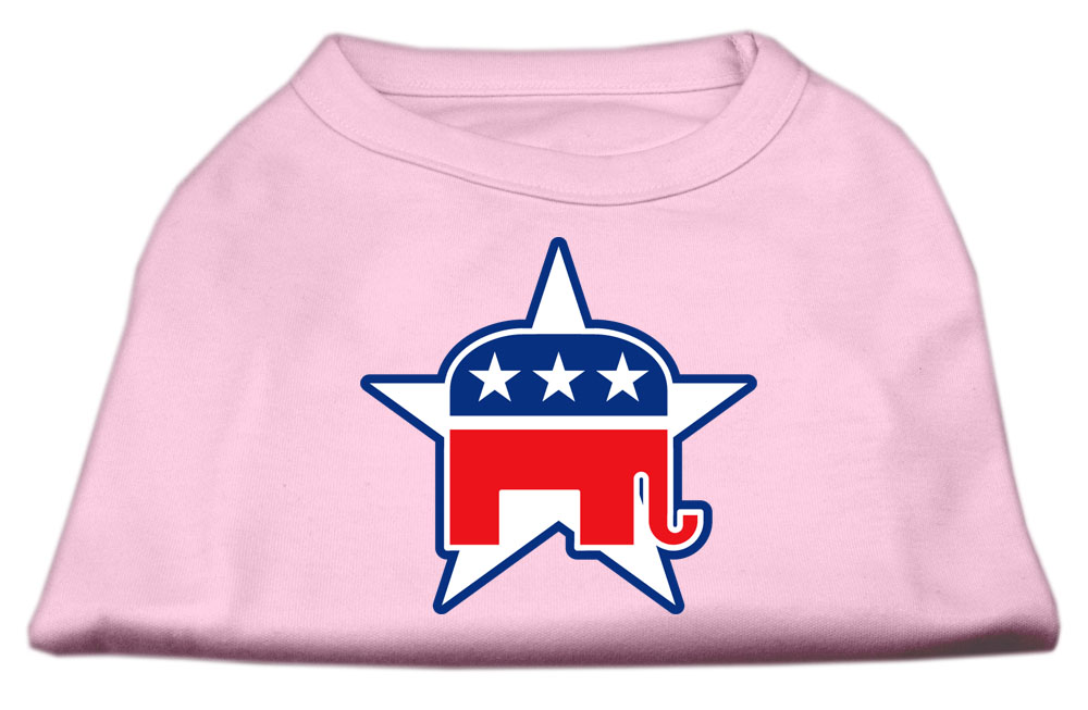 Republican Screen Print Shirts Light Pink M