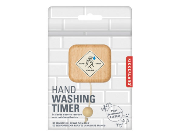 Case of 8 - Kikkerland Hand Washing Timer