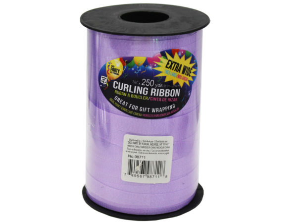 Case of 14 - 250 Yard Curling Light Purple Ribbon