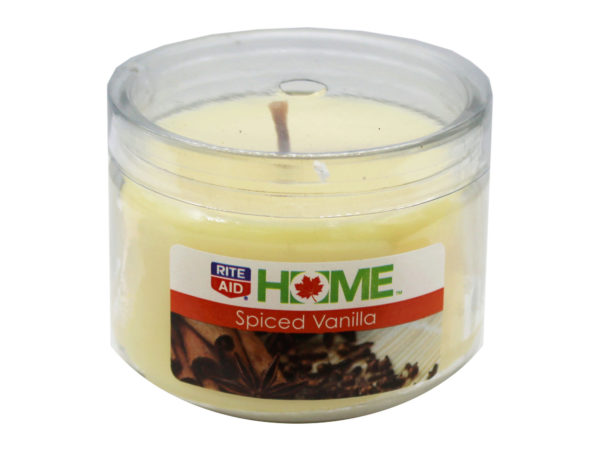 Case of 14 - True Living 3OZ Vanilla Scented Candle