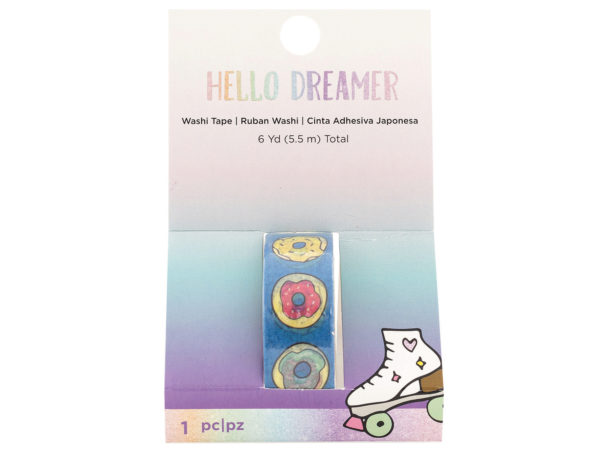 Case of 36 - Hello Dreamer Donuts Washi Tape