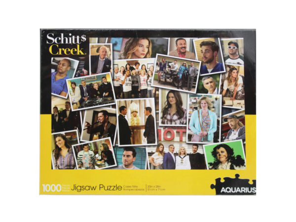 Case of 4 - Schitt's Creek Collage 1000 Piece Jigsaw Puzzle
