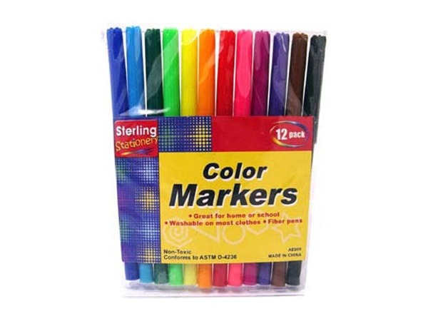 Case of 24 - Color Marker Set
