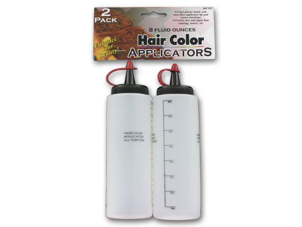 Case of 24 - 8 oz. Hair Color Applicator Bottles