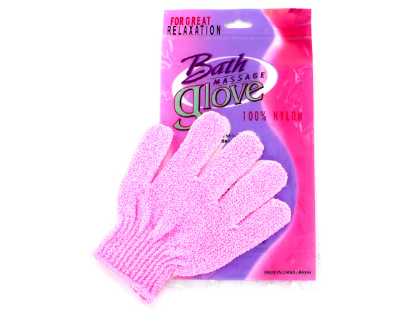 Case of 24 - Bath Massage Glove