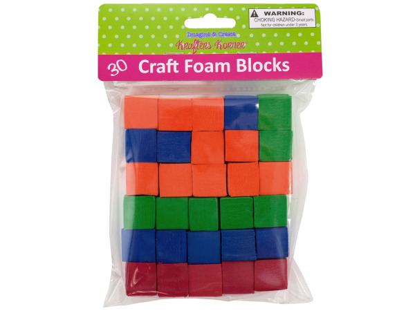 Case of 12 - Craft Foam Blocks