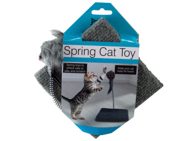 Case of 6 - Spring Cat Toy