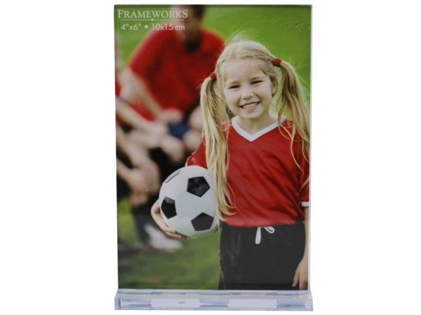 Case of 12 - photo frame 6"x4" and 4"x6"