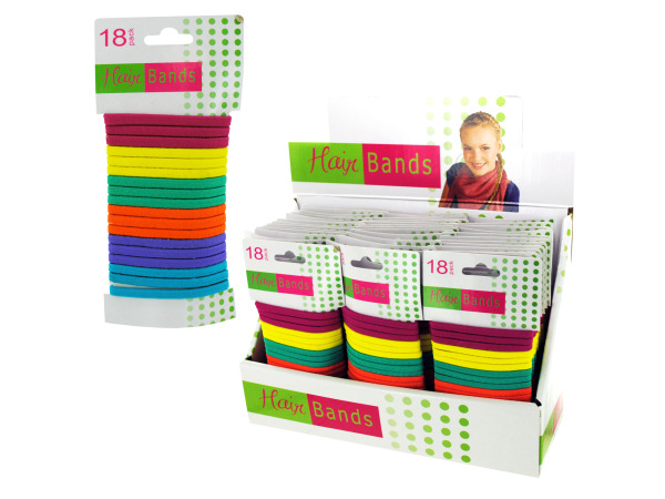 Case of 36 - Hair Band Assortment Countertop Display