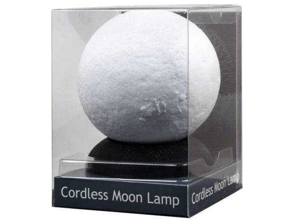 Case of 6 - Cordless Mini Moon Lamp