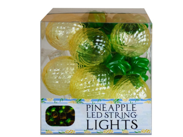 Case of 4 - Decorative Pineapple String Lights
