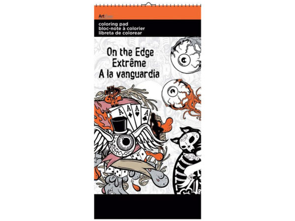 Case of 12 - On the Edge Small Coloring Pad