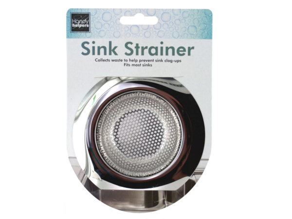 Case of 24 - Stainless Steel Sink Strainer