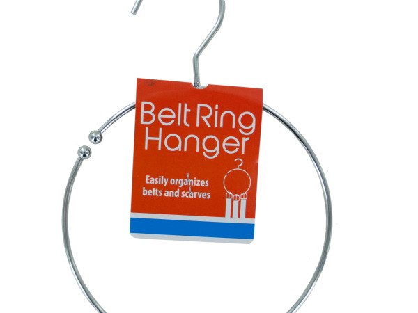 Case of 12 - Metal Belt Ring Hanger