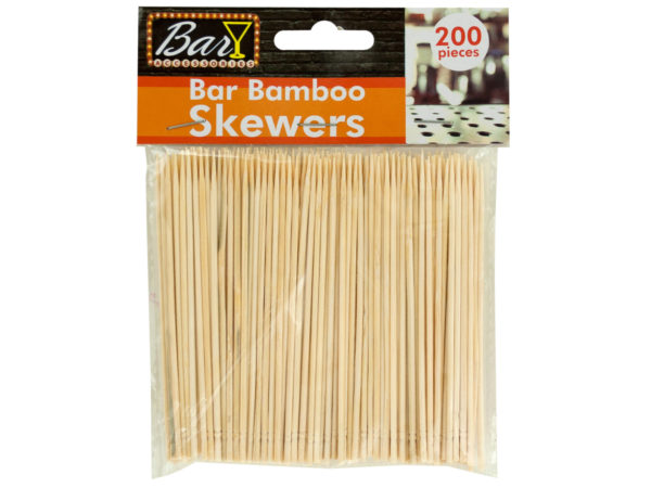 Case of 20 - Bar Bamboo Skewers