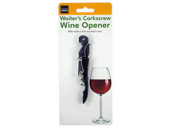 Case of 24 - Waiter's Corkscrew Wine Opener
