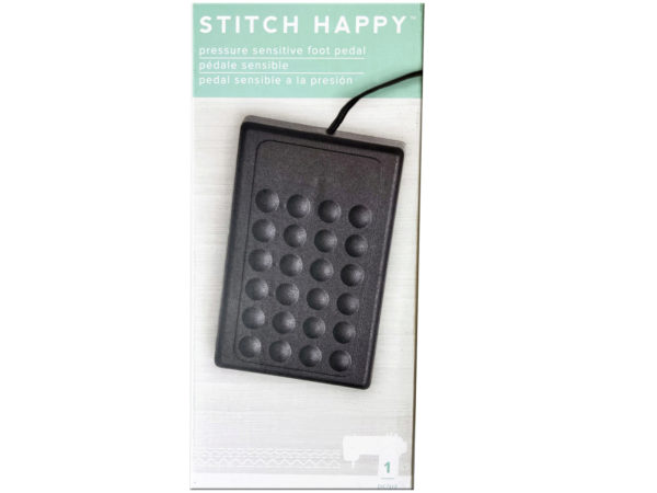 Case of 6 - WE-R Stitch Happy Pressure Sensitive Sewing Foot Pedal