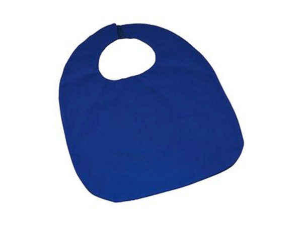 Case of 12 - 20x16 Inch Blue Twill Clothing Protector Bib