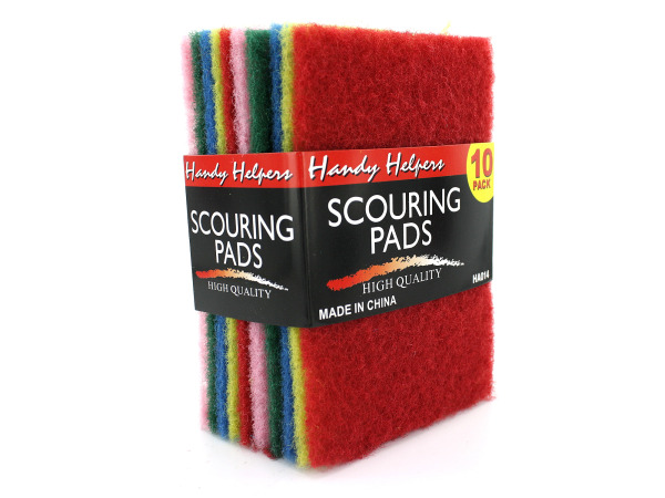 Case of 20 - Multi-Colored Scouring Pads