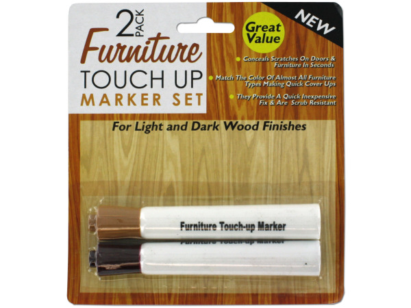 Case of 12 - Furniture Touch-Up Marker Set