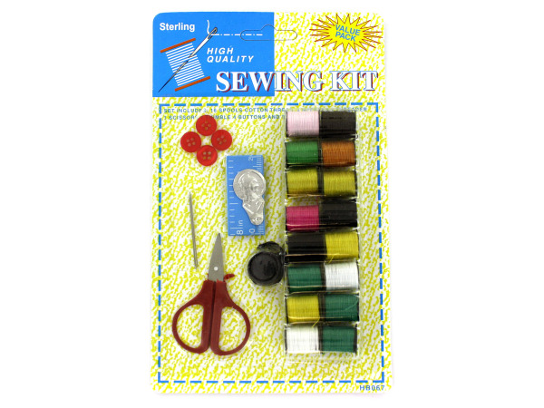 Case of 24 - All-In-One Sewing Kit