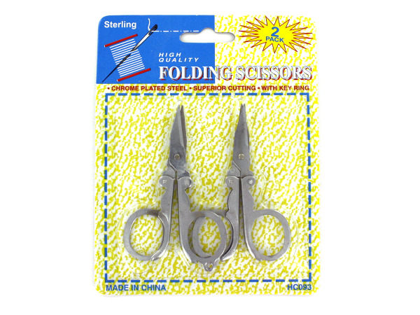 Case of 24 - Folding Scissors