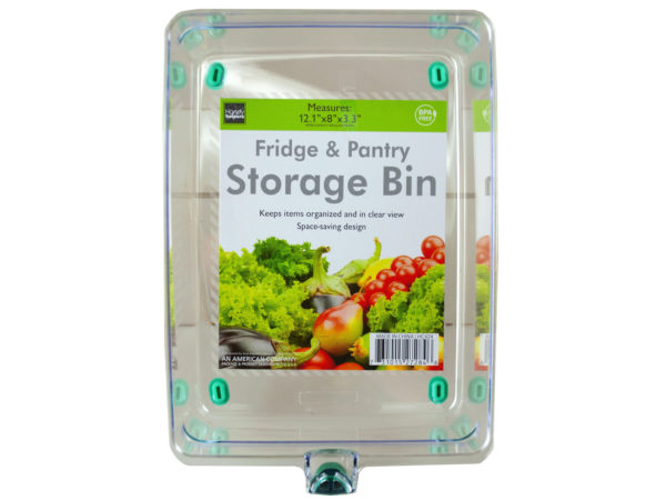 Case of 6 - Handy Fridge and Pantry Storage Bin
