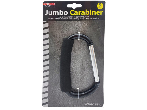 Case of 4 - Multi-Purpose Jumbo Aluminum Clip Hook