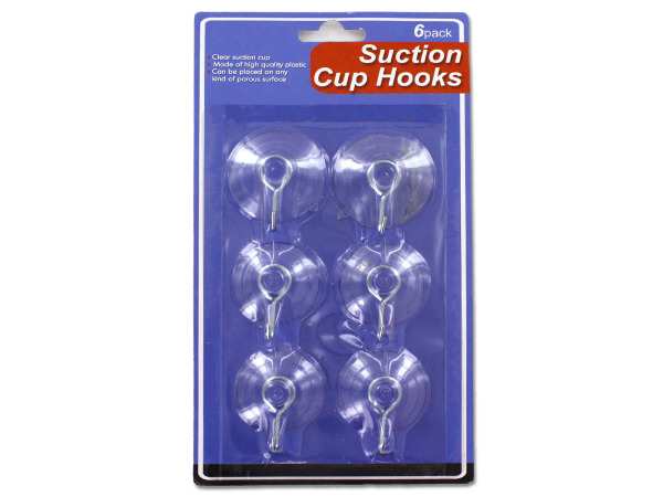 Case of 24 - Suction Hooks Set
