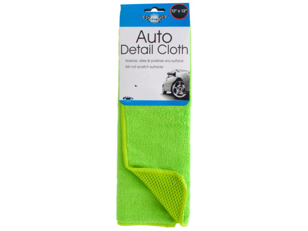 Case of 20 - Two-Sided Microfiber Auto Detail Cloth