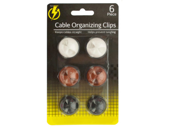 Case of 18 - Cable Organizing Clips