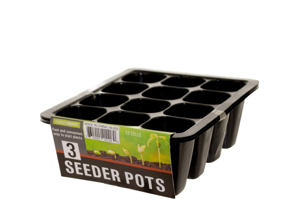 Case of 24 - Seeder Pots Set