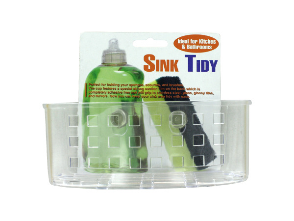 Case of 12 - Sink Organizer with Suction Cups