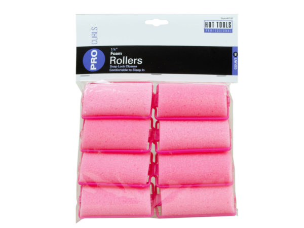 Case of 24 - 8 Count 1 1/4" Foam Rollers
