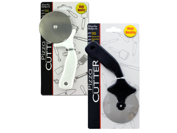 Case of 24 - Stainless Steel Pizza Cutter
