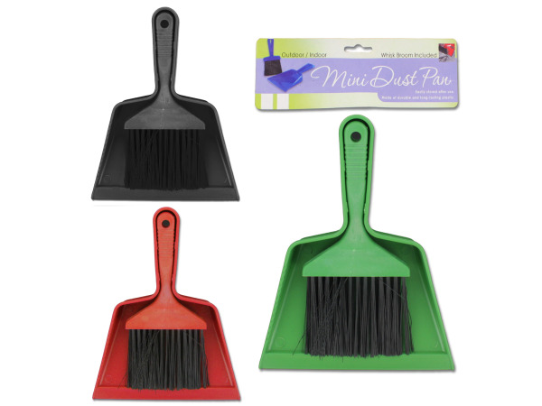 Case of 24 - Mini Brush and Dust Pan Set