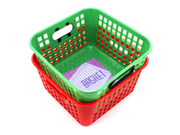 Case of 24 - Square Storage Basket