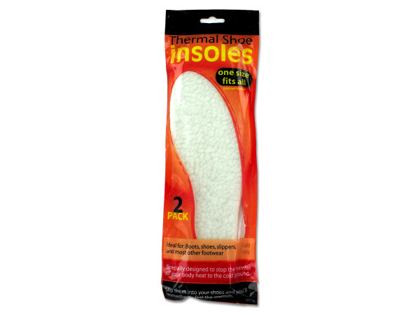 Case of 24 - Thermal Shoe Insoles