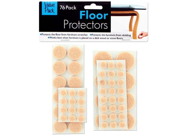 Case of 24 - Self-Adhesive Floor Protector Pads