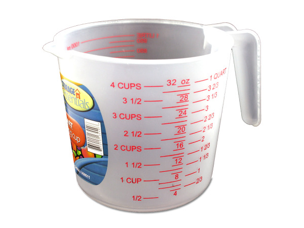 Case of 24 - One Quart Measuring Cup