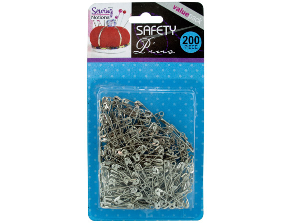 Case of 24 - Standard Size Safety Pins