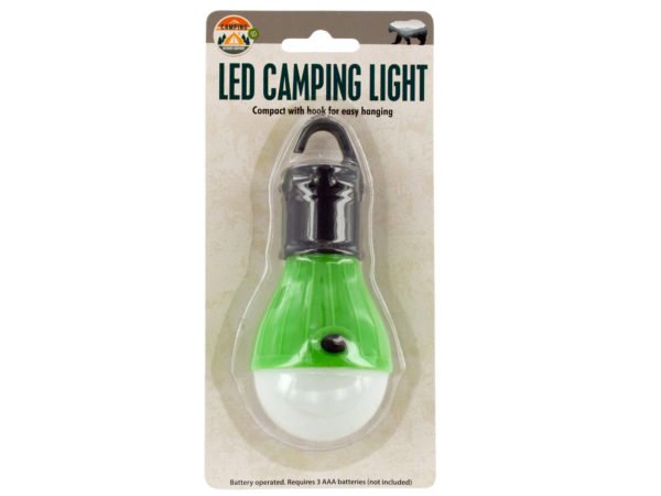 Case of 12 - LED Hanging Camping Light